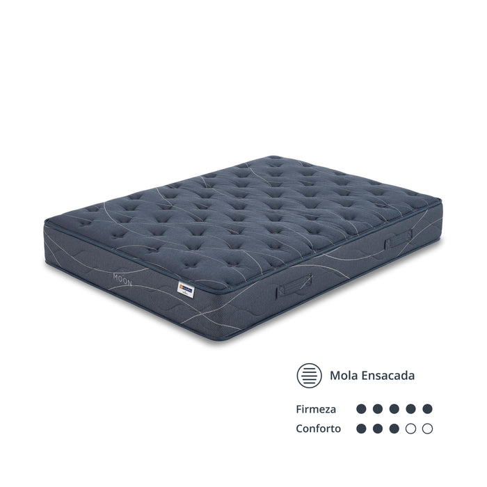 Colchão Molas Ensacadas Casal Moon 140x190cm-Molaflex-Home Story