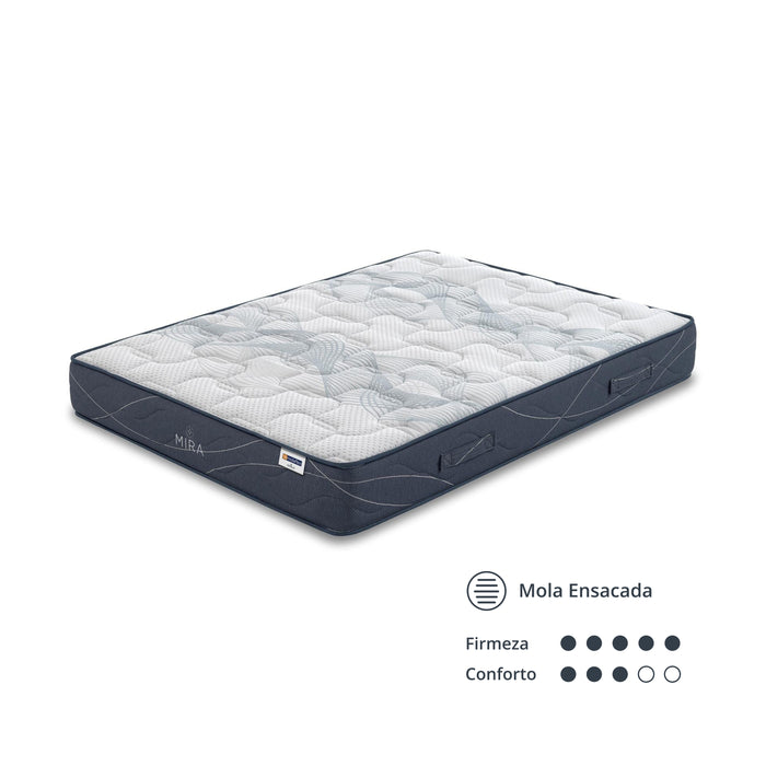 Colchão Molas Ensacadas Casal Mira 140x190cm-Molaflex-Home Story