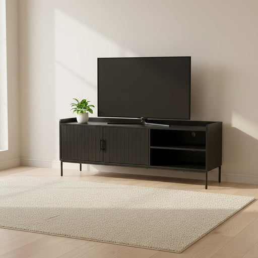 Móvel Tv 150cm Story Preto-Kasa-Home Story