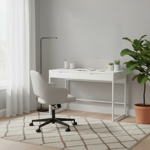 Secretária Computador Branca-Kasa-Home Story