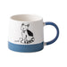 Caneca Gato 380ml Fundo Azul-Kasa-Home Story