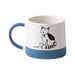 Caneca Gato 380ml Fundo Azul-Kasa-Home Story