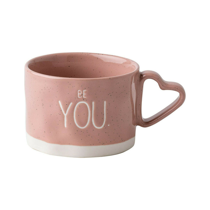 Caneca Be You 325ml com Asa Coração-Kasa-Home Story