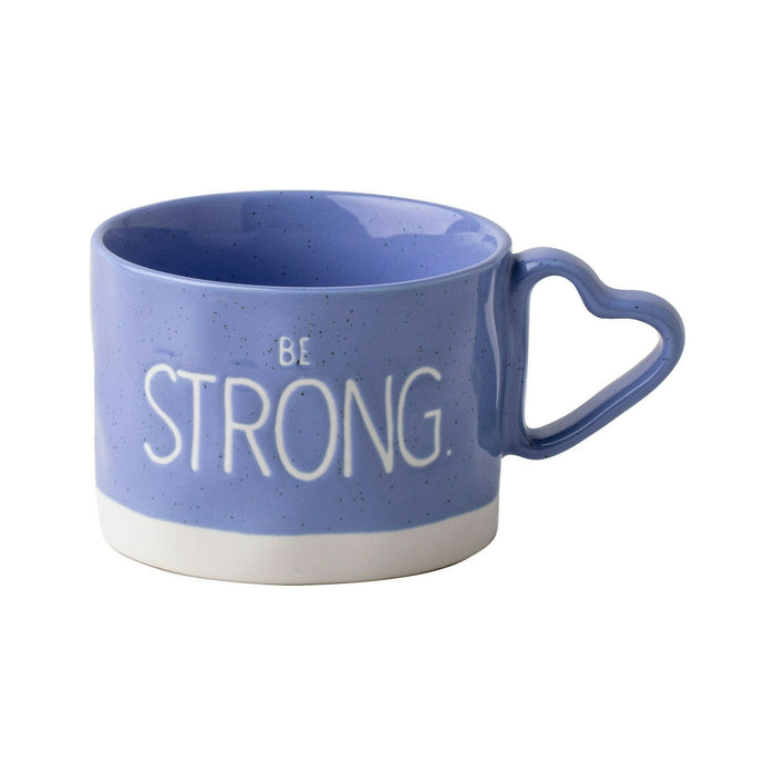 Caneca Be Strong 325ml com Asa Coração-Kasa-Home Story