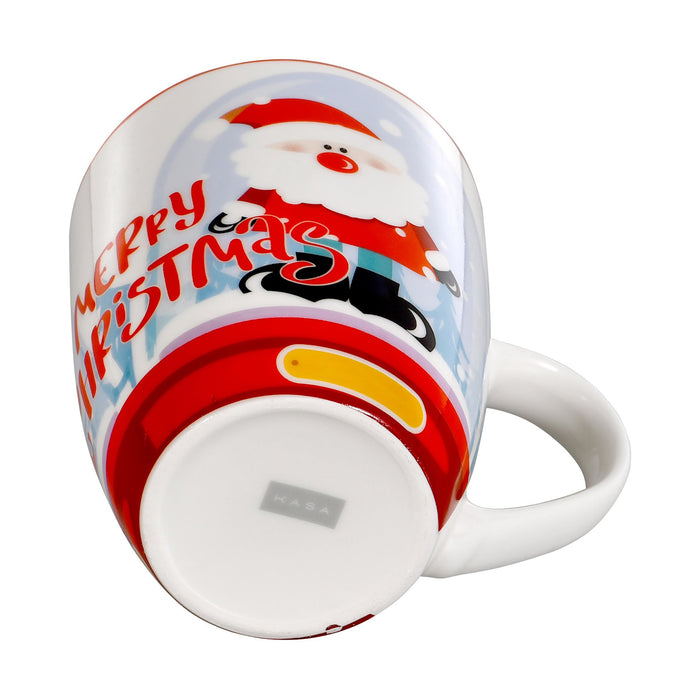 Caneca Branca 320ml Pai Natal