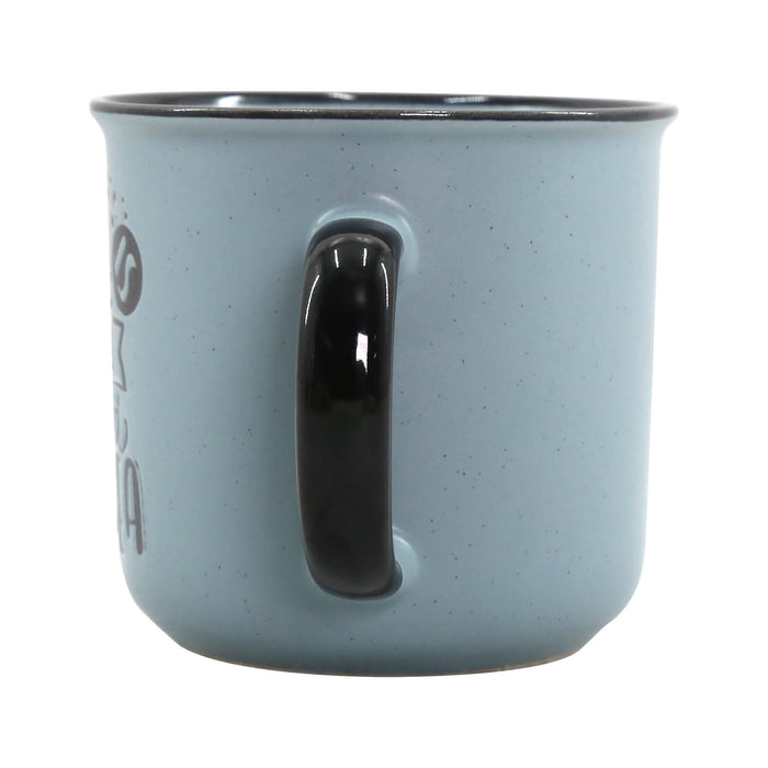 Caneca Azul 450ml Coffee Is Always Good Idea