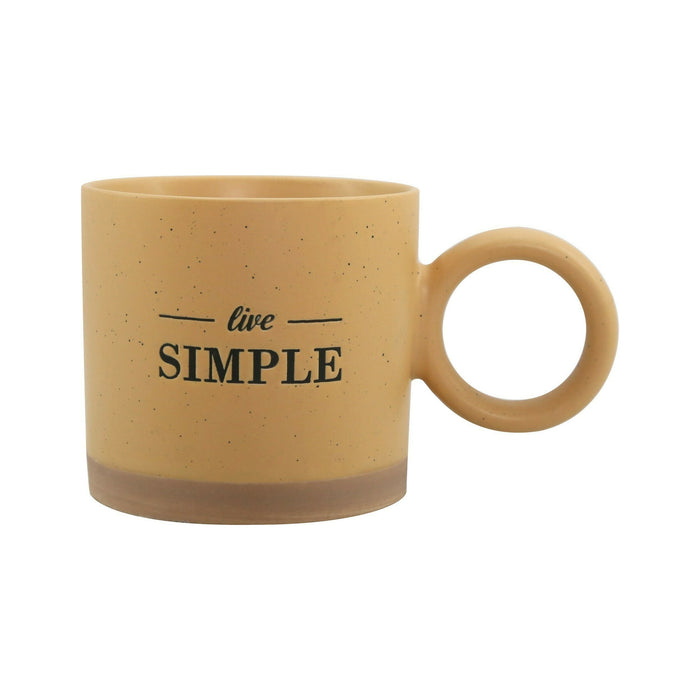 Caneca Amarela 400ml Be Simple