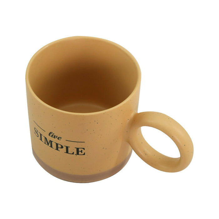 Caneca Amarela 400ml Be Simple