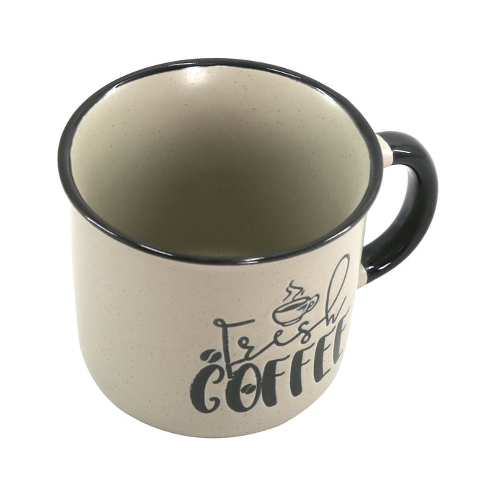 Caneca Bege 450ml Fresh Coffee