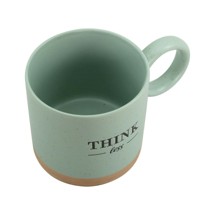 Caneca Verde 400ml Think Less