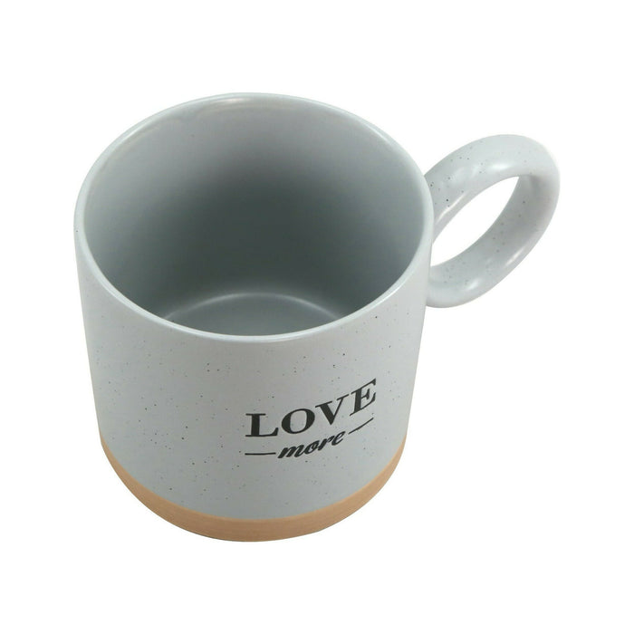 Caneca Cinza 400ml Love-Kasa-Home Story