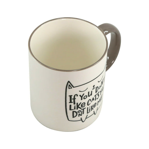 Caneca Branca 320ml If You Don't Like Cats-Kasa-Home Story