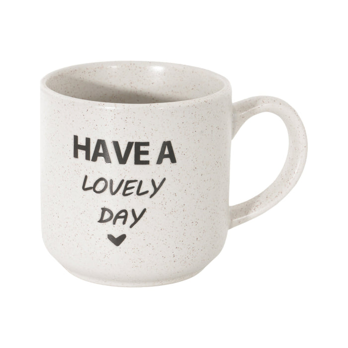 Caneca Branca 470ml Have A Lovely Day