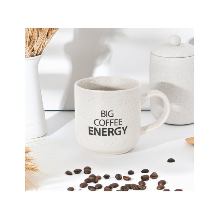 Caneca Branca 470ml Big Coffee Energy-Kasa-Home Story