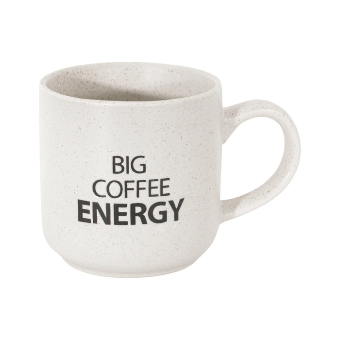 Caneca Branca 470ml Big Coffee Energy-Kasa-Home Story