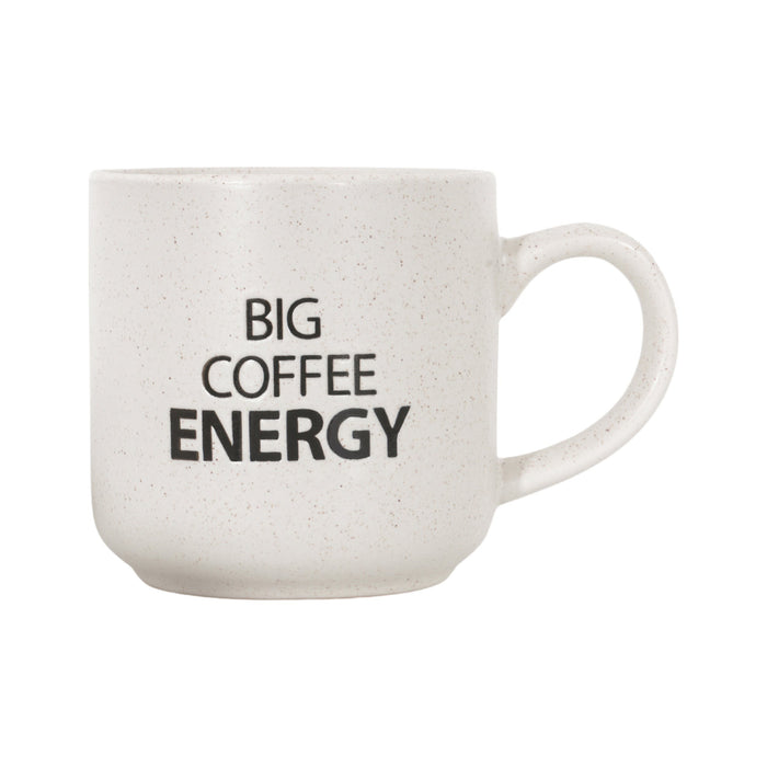 Caneca Branca 470ml Big Coffee Energy-Kasa-Home Story