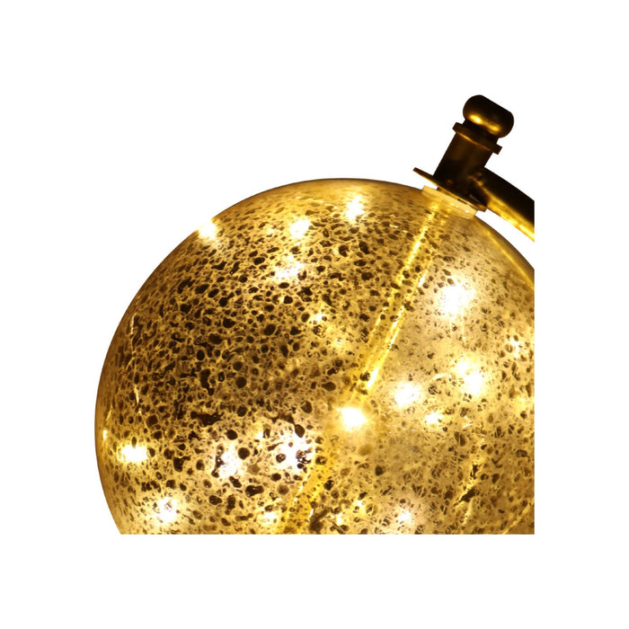 Globo Dourado com Led