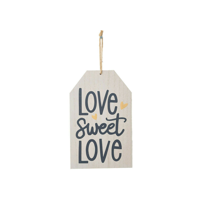 Placa Decorativa Love Sweet Love