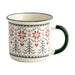 Caneca Vintage 350ml Estrelas Asa Verde-Kasa-Home Story