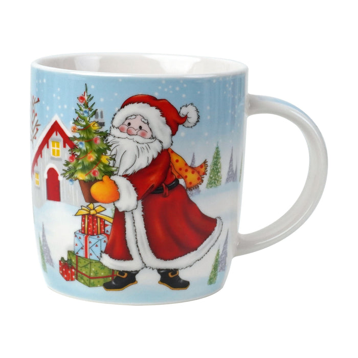 Caneca Pai Natal 360ml com Caixa Mealheiro