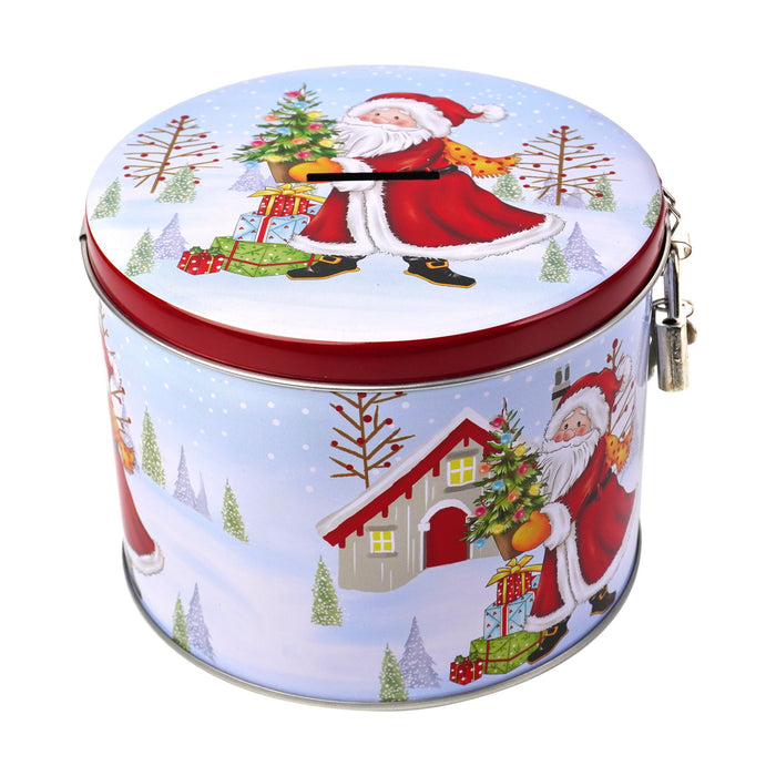 Caneca Pai Natal 360ml com Caixa Mealheiro