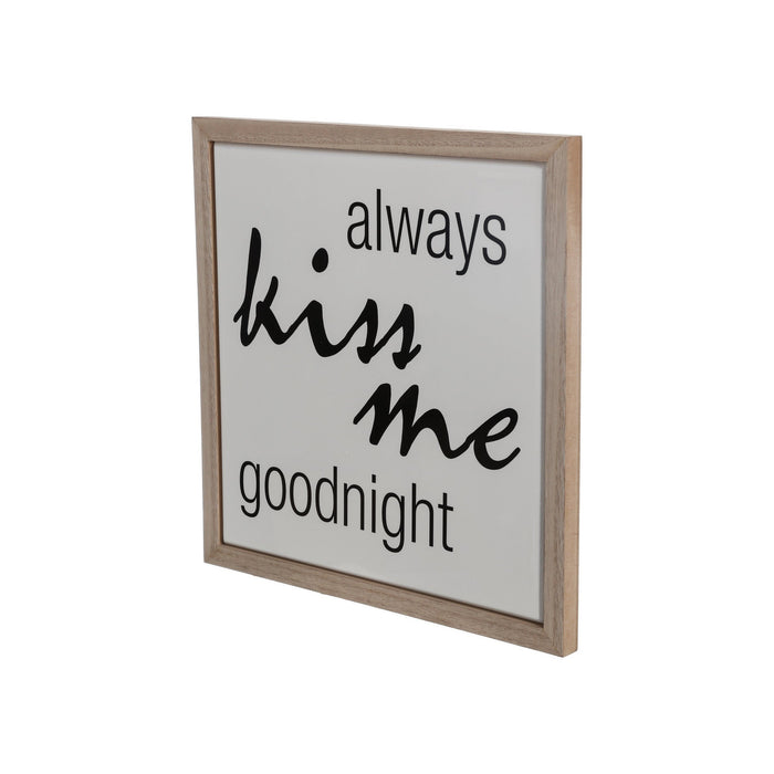 Placa Decorativa Kiss Me