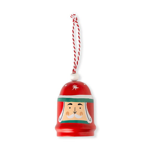 Ornamento Boneco Vermelho Sino Metal-Kasa-Home Story