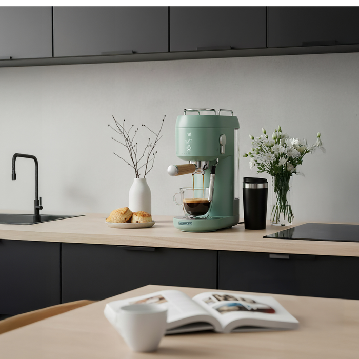 Máquina Café Manual Verde-Kasa-Home Story