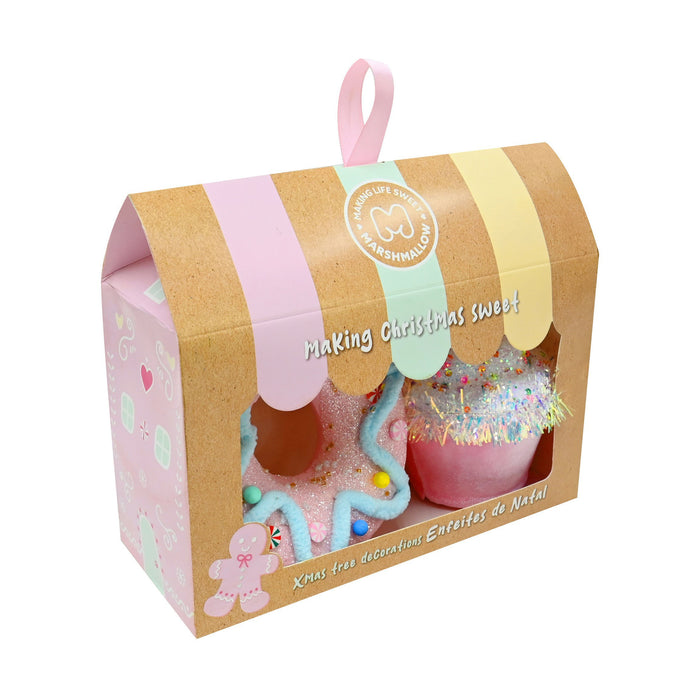 Conjunto 2 Ornamentos Cupcake e Donut Candy