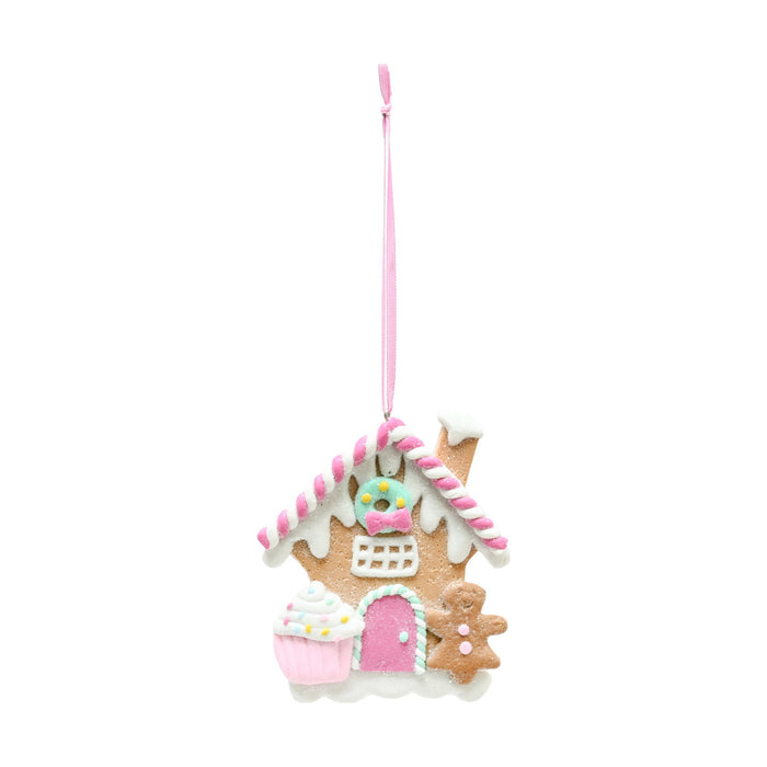 Conjunto 3 Ornamentos Gingerbread Candy