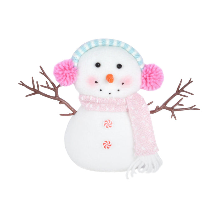 Boneco Snowman Girl Pastel 20cm Candy