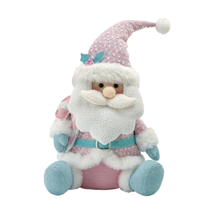 Boneco Pai Natal Pastel 33cm Candy