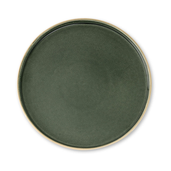 Prato Raso Grés Redondo 26,5cm Verde Vila Verde-Kasa-Home Story