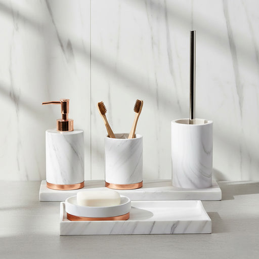 Saboneteira WC Efeito Mármore-Kasa-Home Story