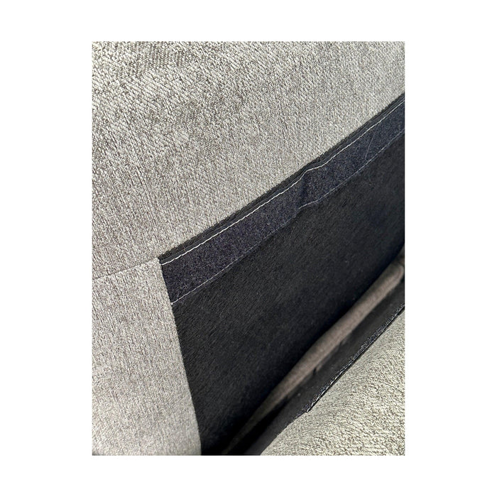 Sofá 2 Lugares Leipzig Cinza-Kasa-Home Story