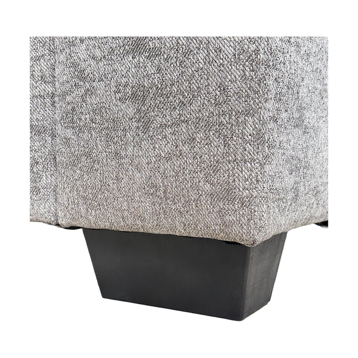 Sofá 2 Lugares Leipzig Cinza-Kasa-Home Story