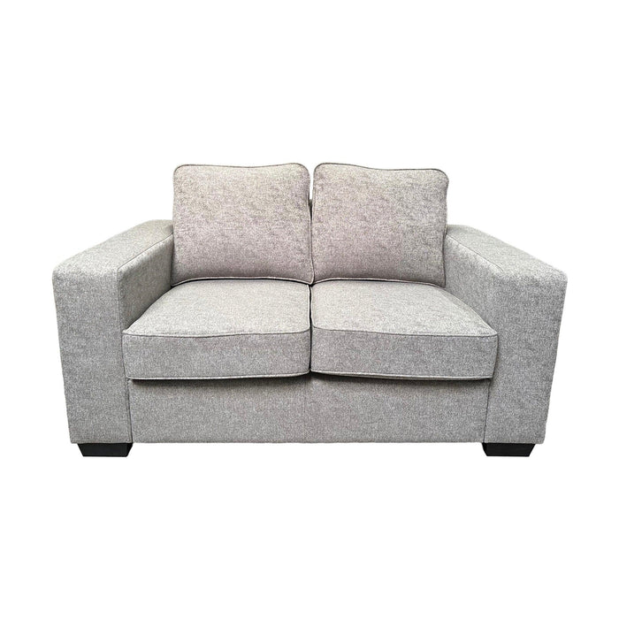 Sofá 2 Lugares Leipzig Cinza-Kasa-Home Story