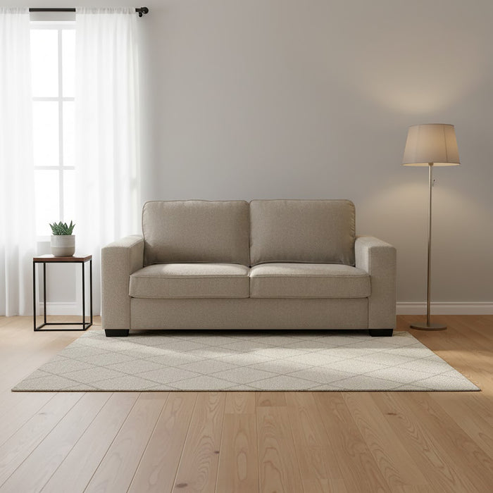 Sofá 3 Lugares Leipzig Bege-Kasa-Home Story