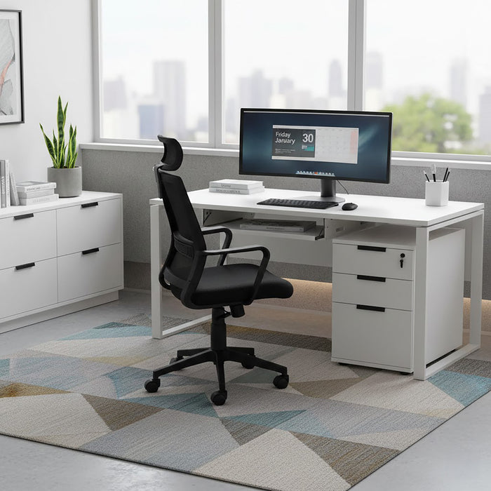 Cadeira Executiva Preta-Kasa-Home Story