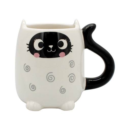 Caneca Gato Café com Asa e Cauda-Kasa-Home Story