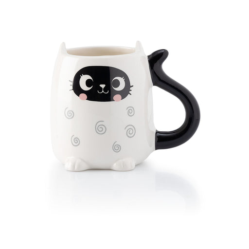 Caneca Gato Café com Asa e Cauda-Kasa-Home Story