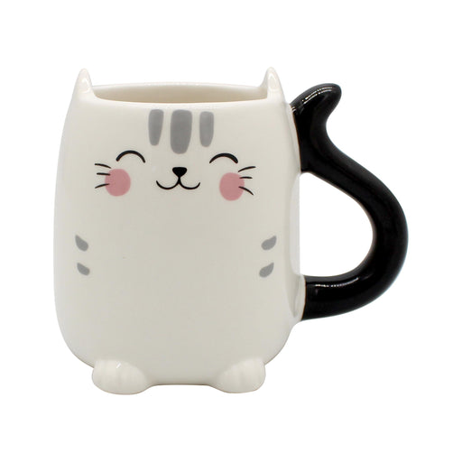 Caneca Gato a Sorrir com Asa e Cauda-Kasa-Home Story