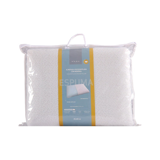 Almofada Viscoventilada com Memória 45x60cm-Kasa-Home Story