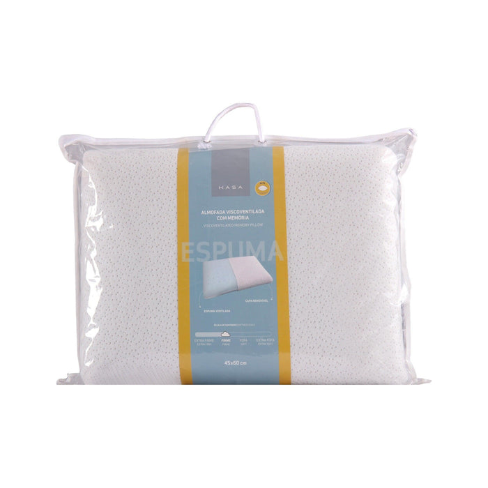 Almofada Viscoventilada com Memória 45x60cm-Kasa-Home Story