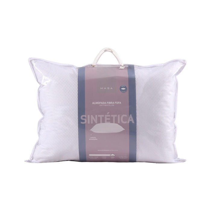Almofada Sintética Baixa Fofa 45x60cm-Kasa-Home Story