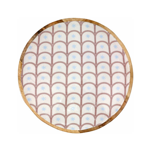 Prato Redondo Madeira 38cm Arcos-Kasa-Home Story