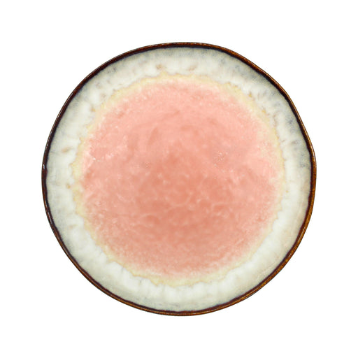 Prato Sobremesa Rosa e Bege Machico-Kasa-Home Story