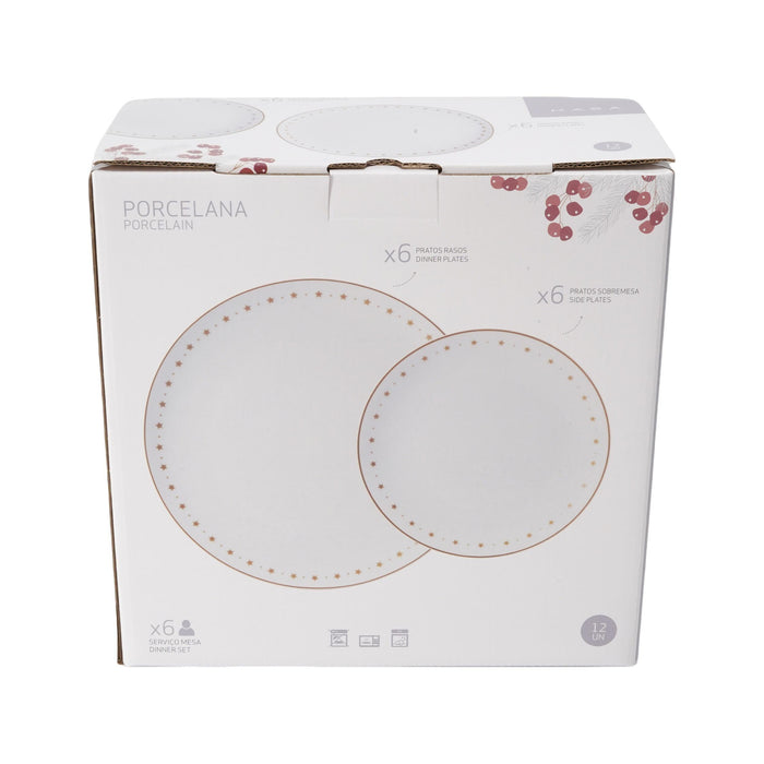 Serviço Seis Pessoas Estrelas Douradas-Kasa-Home Story