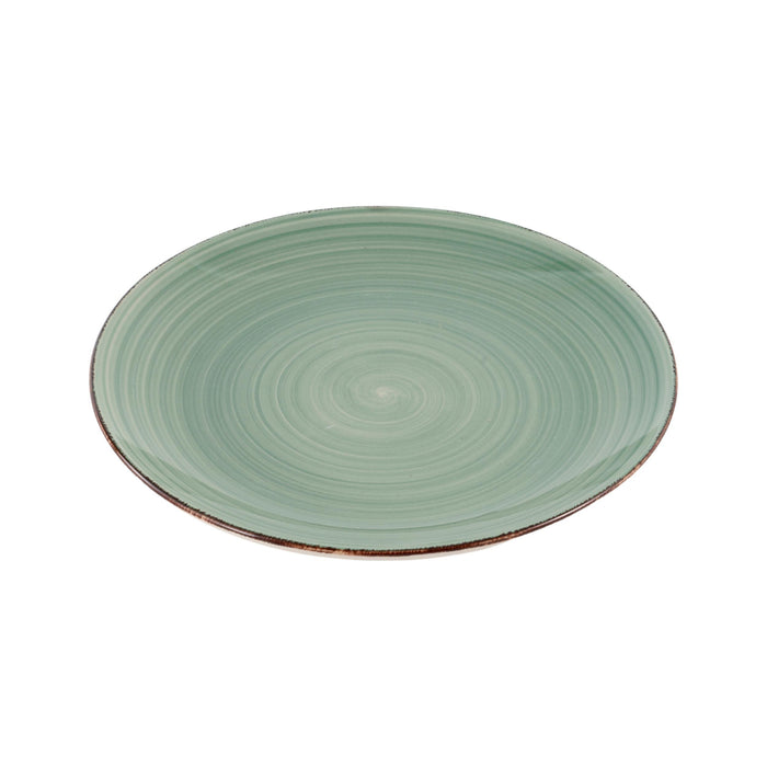 Prato Sobremesa Handpainted Verde Arouca-Kasa-Home Story