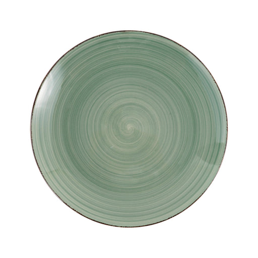 Prato Sobremesa Handpainted Verde Arouca-Kasa-Home Story